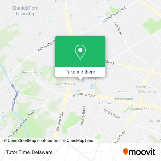 Tutor Time map