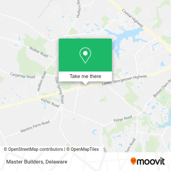 Master Builders map