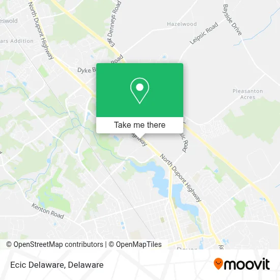 Ecic Delaware map