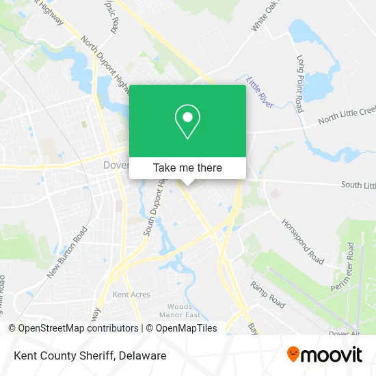 Kent County Sheriff map