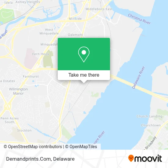 Demandprints.Com map