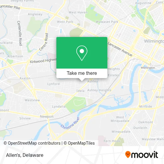 Allen's map