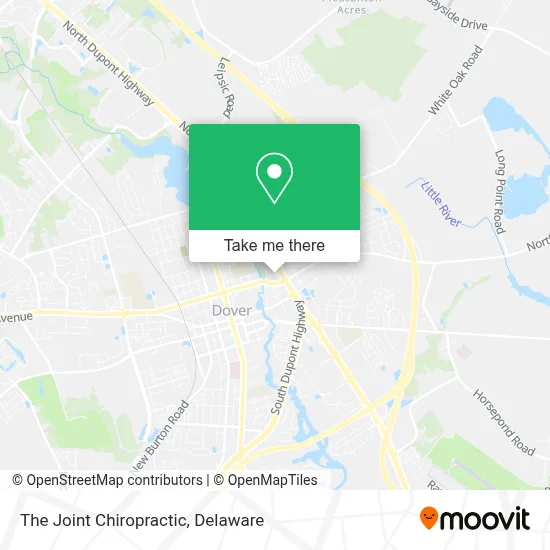 The Joint Chiropractic map