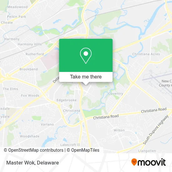 Master Wok map