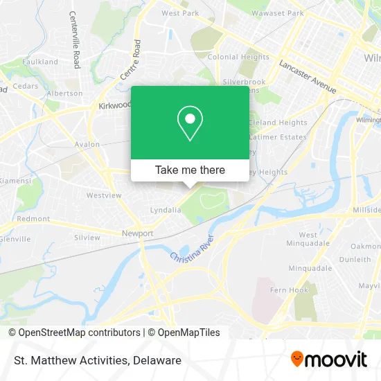 St. Matthew Activities map