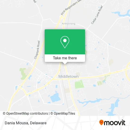 Dania Mousa map