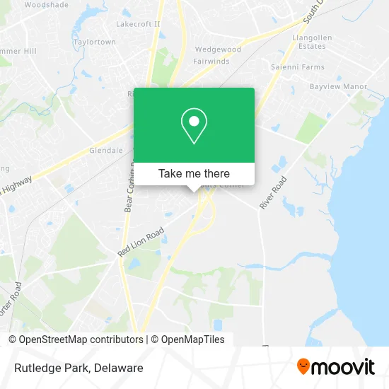 Rutledge Park map