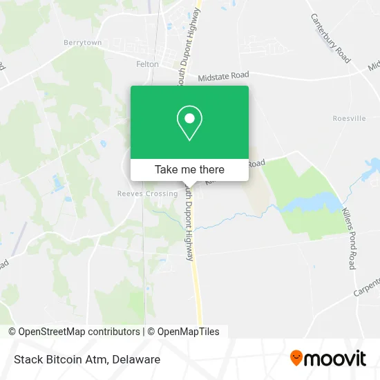 Stack Bitcoin Atm map