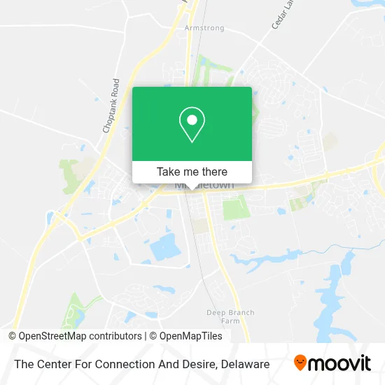 The Center For Connection And Desire map