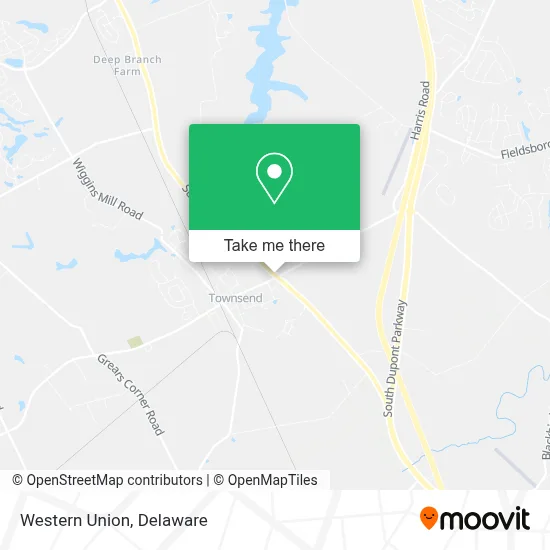 Western Union map