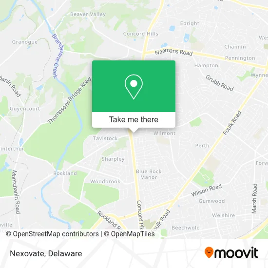 Nexovate map