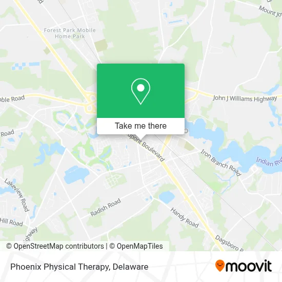 Phoenix Physical Therapy map