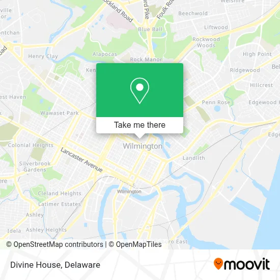 Divine House map