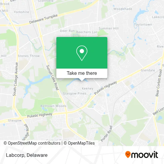 Labcorp map