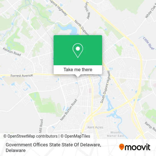 Government Offices State State Of Delaware map