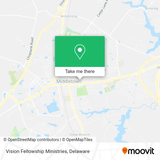 Vision Fellowship Ministries map