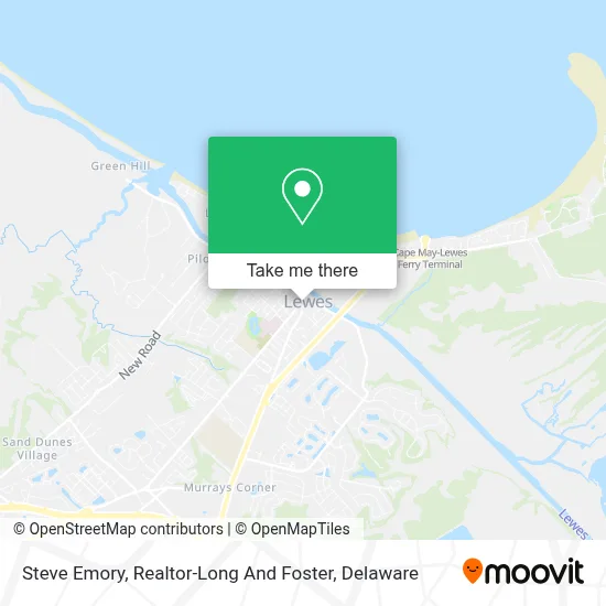Steve Emory, Realtor-Long And Foster map