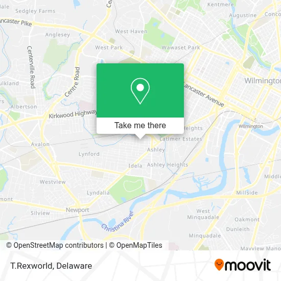 T.Rexworld map