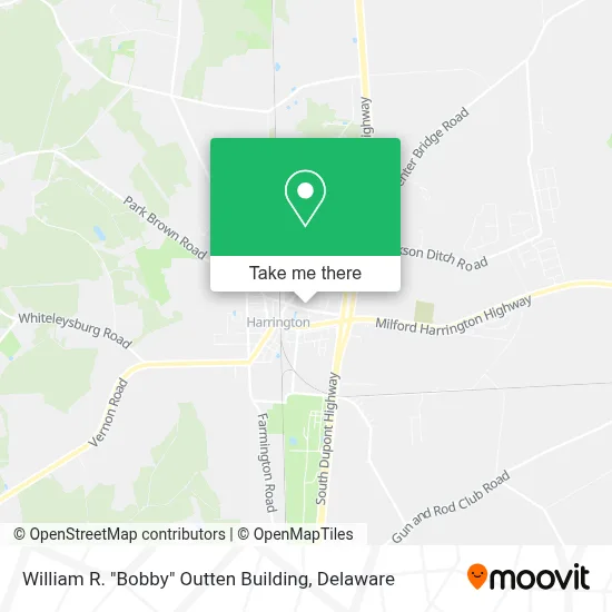 William R. "Bobby" Outten Building map