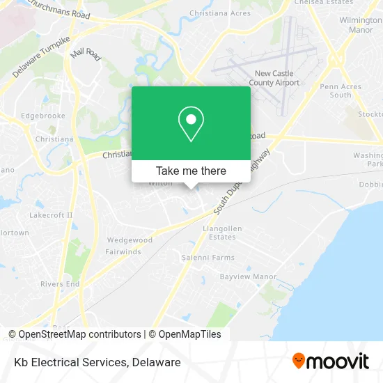 Kb Electrical Services map