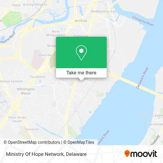 Ministry Of Hope Network map