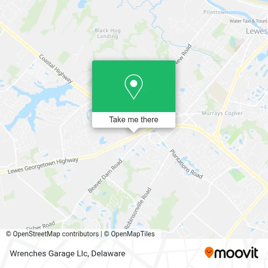 Wrenches Garage Llc map