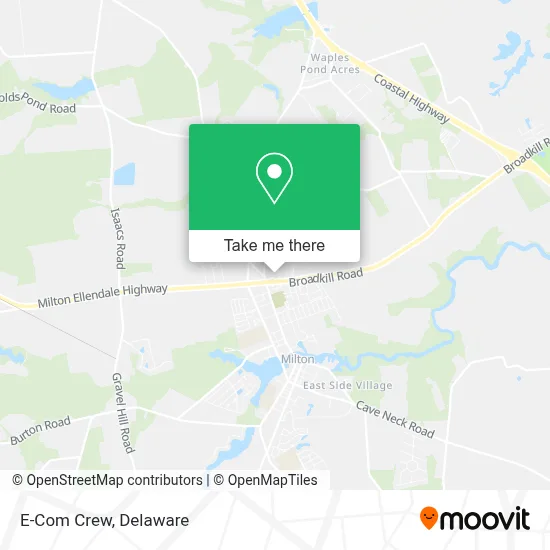 E-Com Crew map
