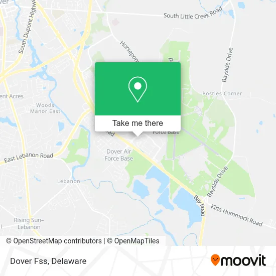 Dover Fss map