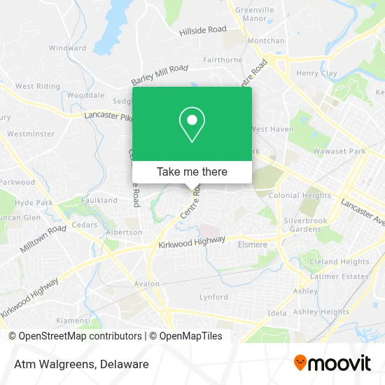 Atm Walgreens map