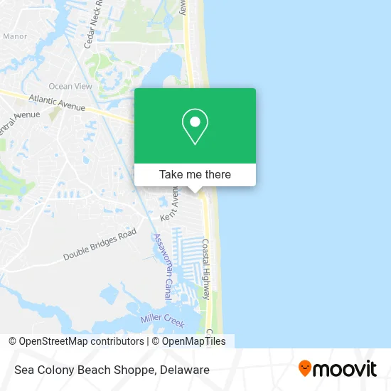 Sea Colony Beach Shoppe map