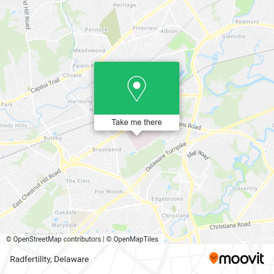 Radfertility map