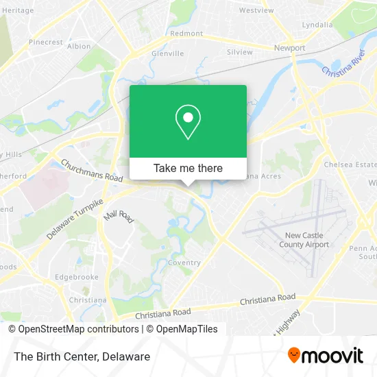 The Birth Center map