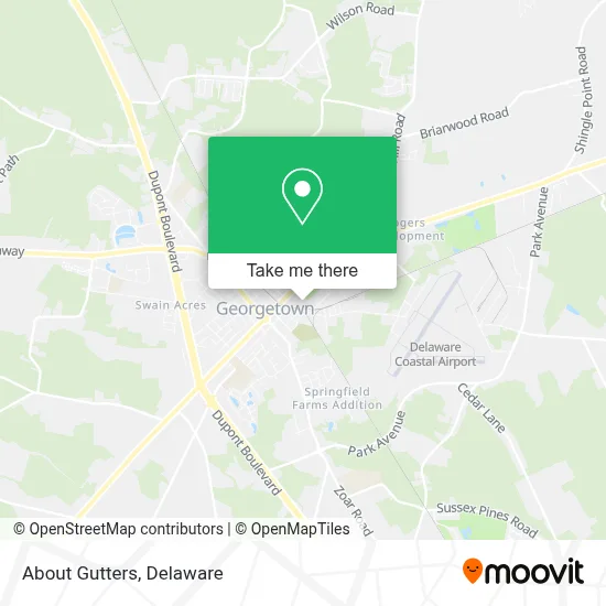 About Gutters map