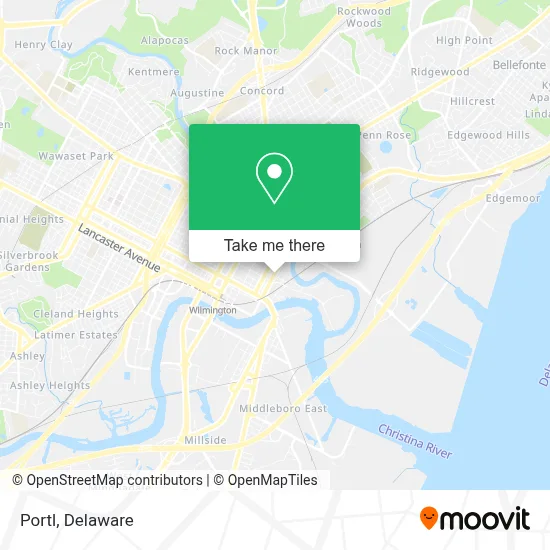 Portl map