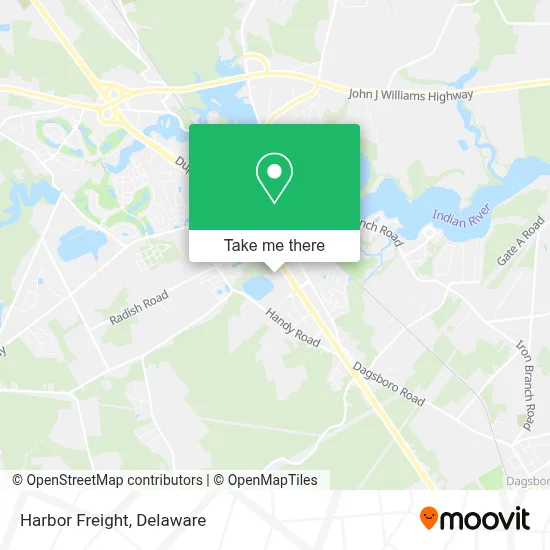 Harbor Freight map