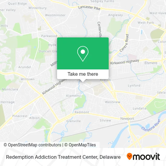 Redemption Addiction Treatment Center map