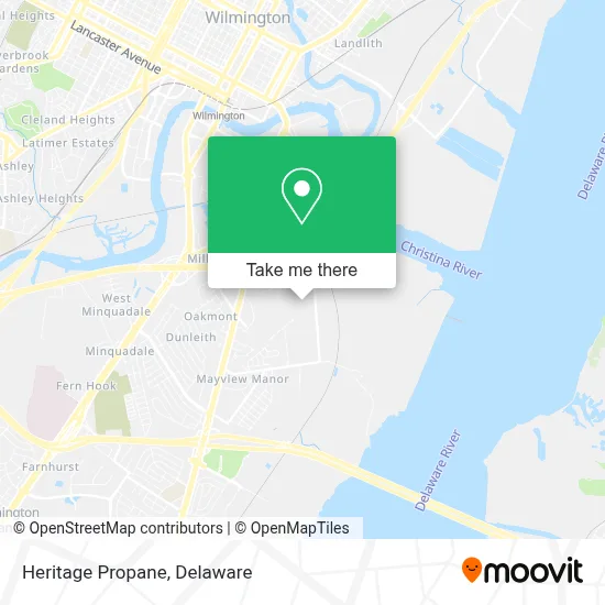 Heritage Propane map