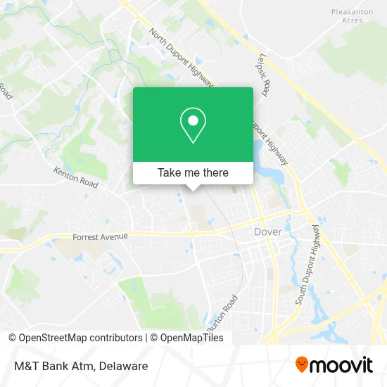 M&T Bank Atm map