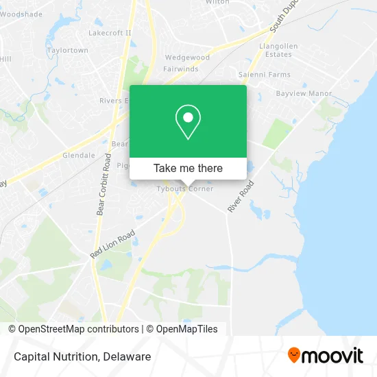 Capital Nutrition map