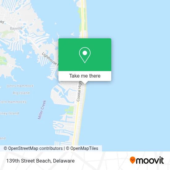 139th Street Beach map