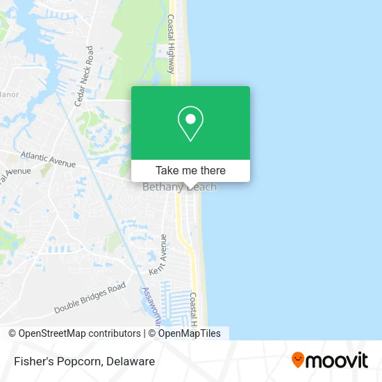 Fisher's Popcorn map