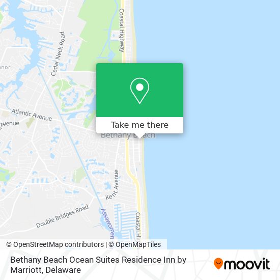 Bethany Beach Ocean Suites Residence Inn by Marriott map