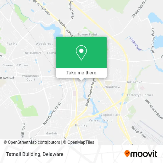 Mapa de Tatnall Building