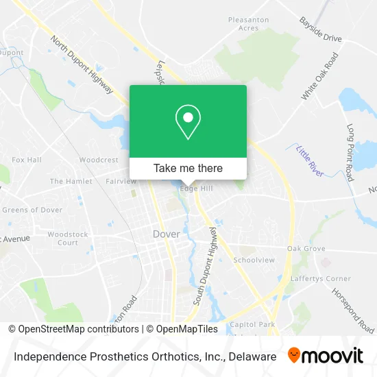 Independence Prosthetics Orthotics, Inc. map