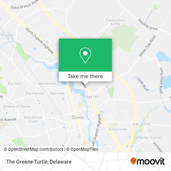 Mapa de The Greene Turtle