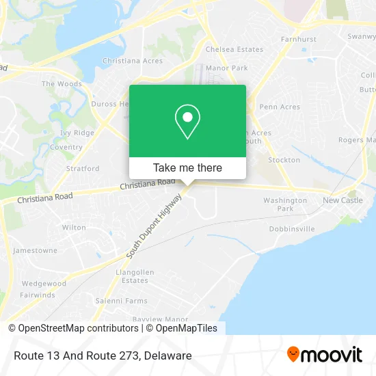 Mapa de Route 13 And Route 273