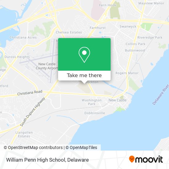 Mapa de William Penn High School