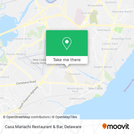 Mapa de Casa Mariachi Restaurant & Bar