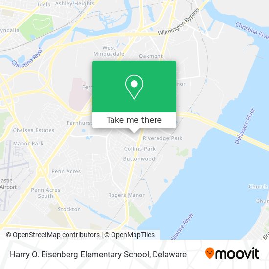 Harry O. Eisenberg Elementary School map