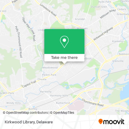 Kirkwood Library map